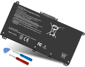 DMKAOLLK HT03XL front view showing battery shape and fit benefiting quick identification