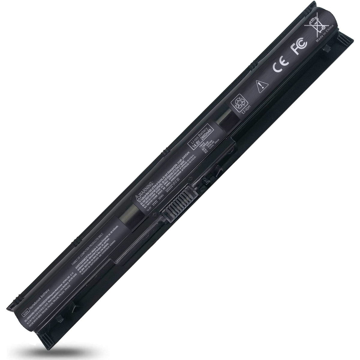 DMKAOLLK KI04 battery packaging with included screwdrivers