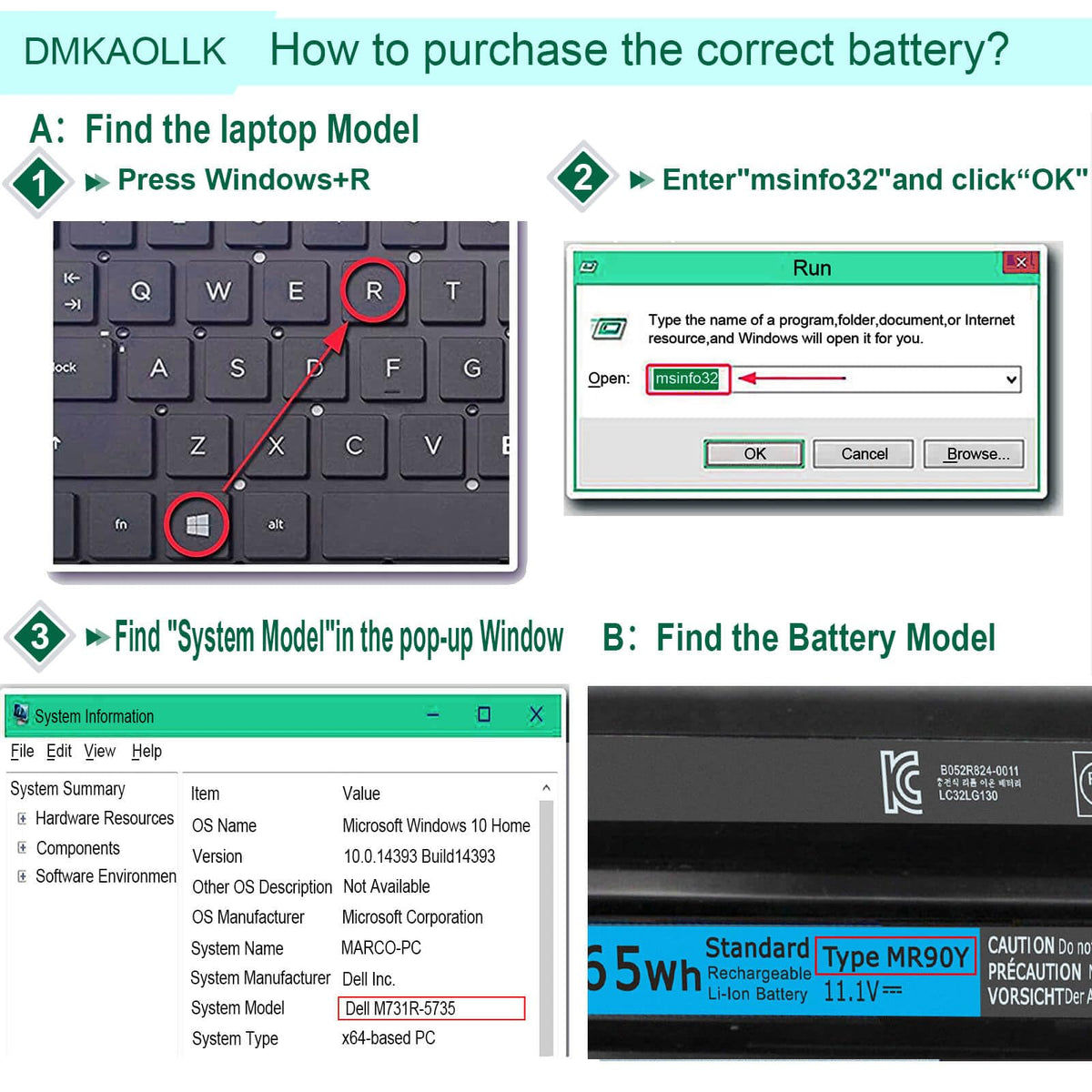 DMKAOLLK MR90Y in a workspace showing longer battery life for productivity