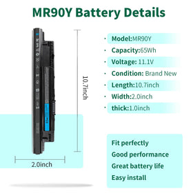 DMKAOLLK MR90Y top label closeup with specifications and safety certifications
