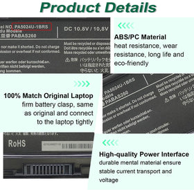 DMKAOLLK PA5024U-1BRS box packaging with product details.