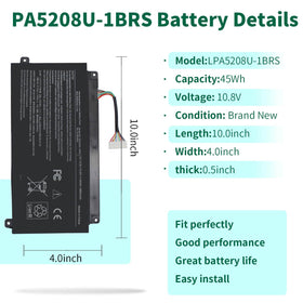 DMKAOLLK PA5208U-1BRS battery packaged for easy swap on Toshiba Chromebooks