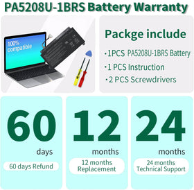 DMKAOLLK PA5208U-1BRS battery safety certifications and standards