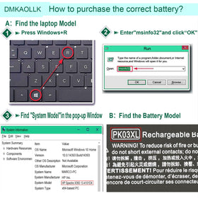 DMKAOLLK battery in a laptop workstation showing reliable on-the-go power