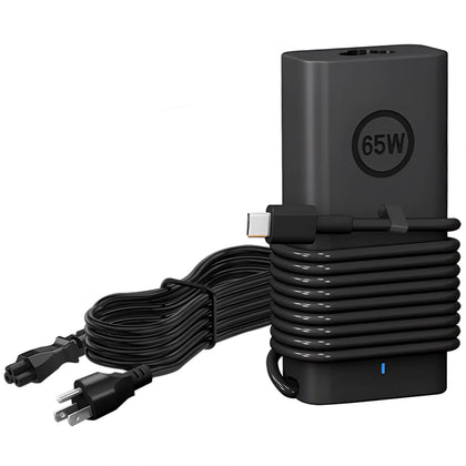 DMKAOLLK Slim 65W USB-C charger front view for portable daily use.