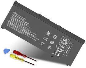 DMKAOLLK SR04XL battery packaging ready for HP Omen replacement.