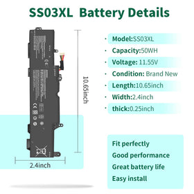 DMKAOLLK battery label close-up with model numbers and safety marks — easy verification
