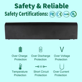 DMKAOLLK T54FJ 60Wh battery label with model details for verification