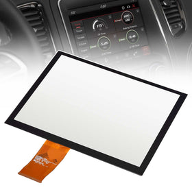 Dngbymx 8.4-inch Uconnect screen digitizer with precise touch response.