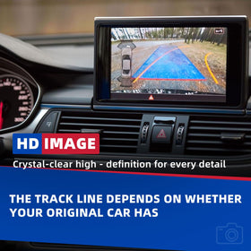 Dngbymx backup camera installs easily with OEM plug design