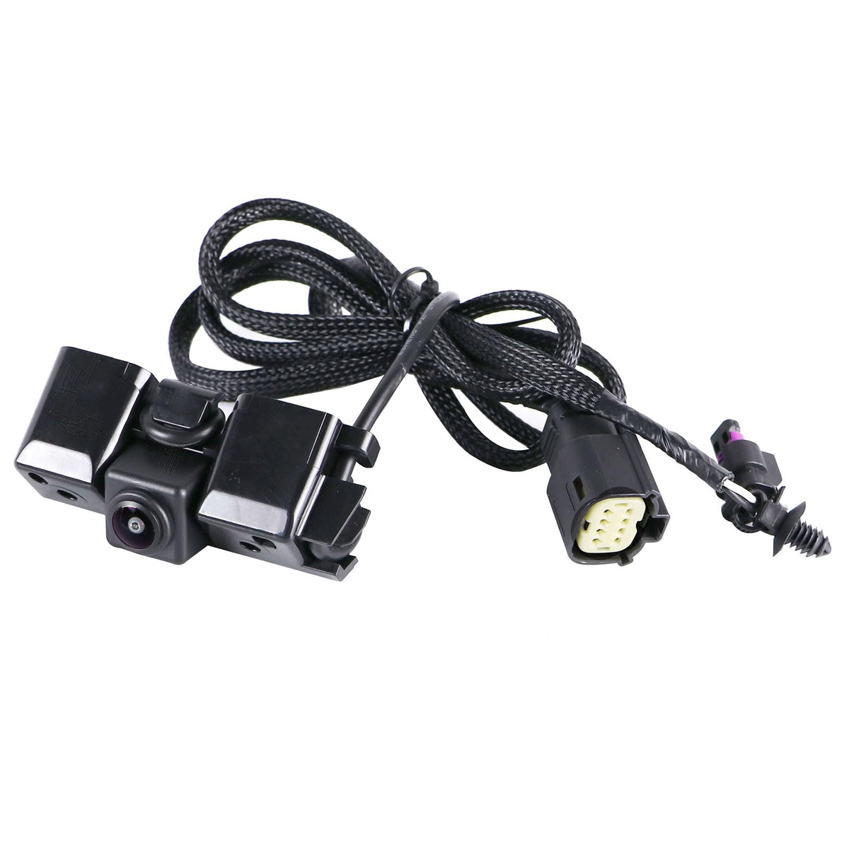 Dngbymx front-mounted backup camera showing exact fit and factory-style housing for easy replacement