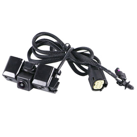 Dngbymx front-mounted backup camera showing exact fit and factory-style housing for easy replacement