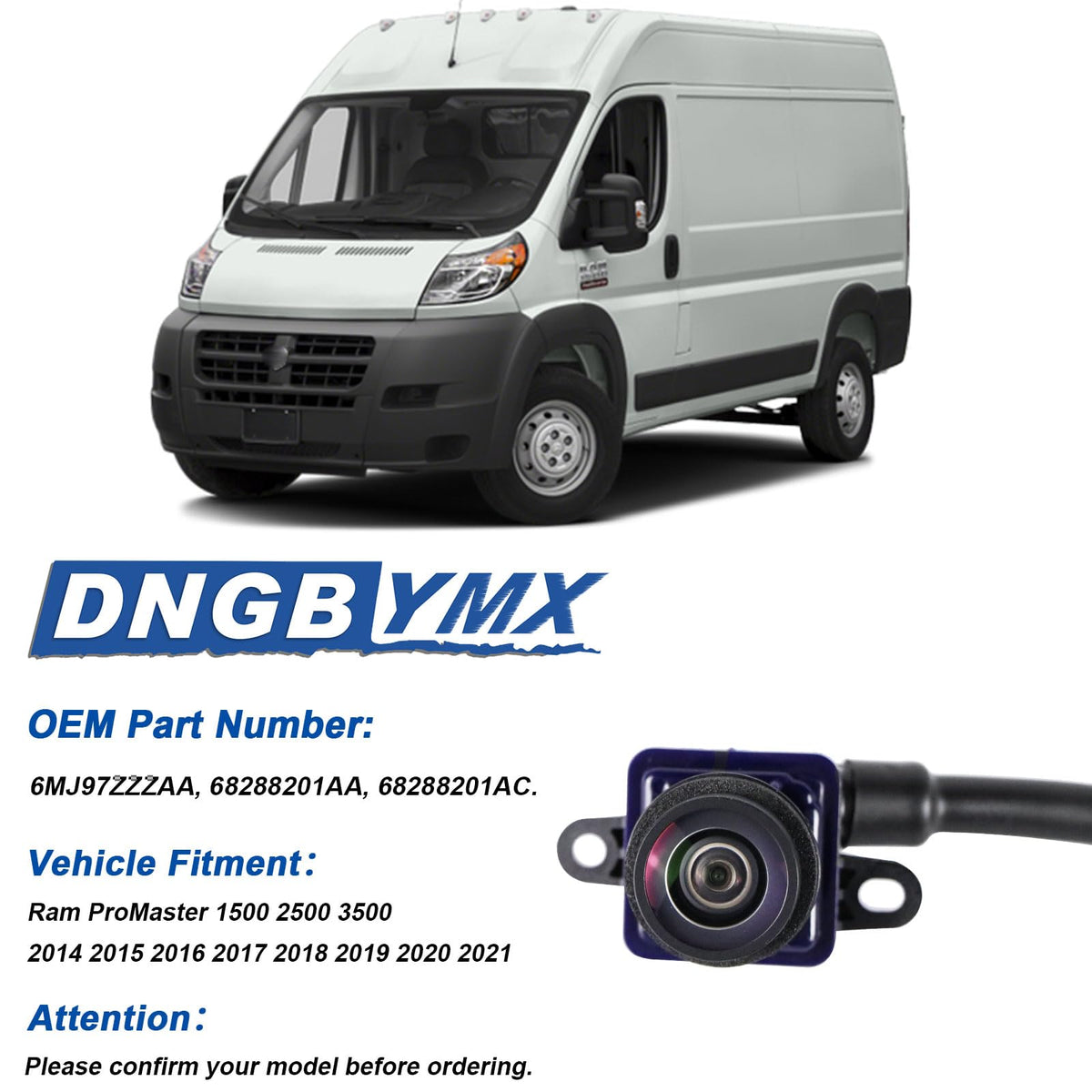 Dngbymx ProMaster upgraded lens for crisper rear images