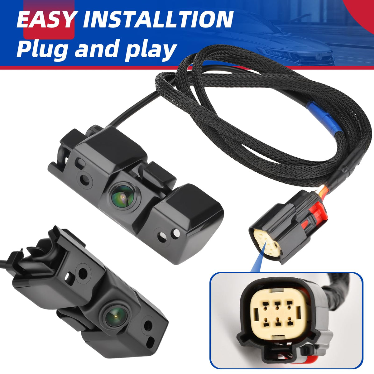 Dngbymx camera beside tailgate handle for accurate size comparison