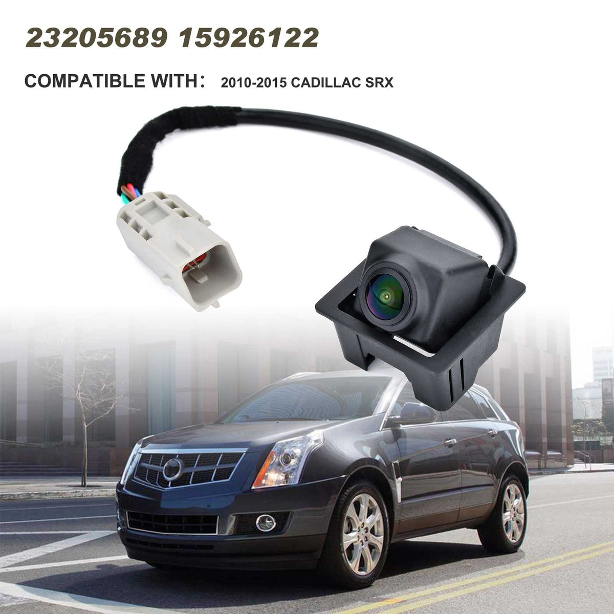 Dngbymx SRX rear view camera with waterproof coating for all weather reliability