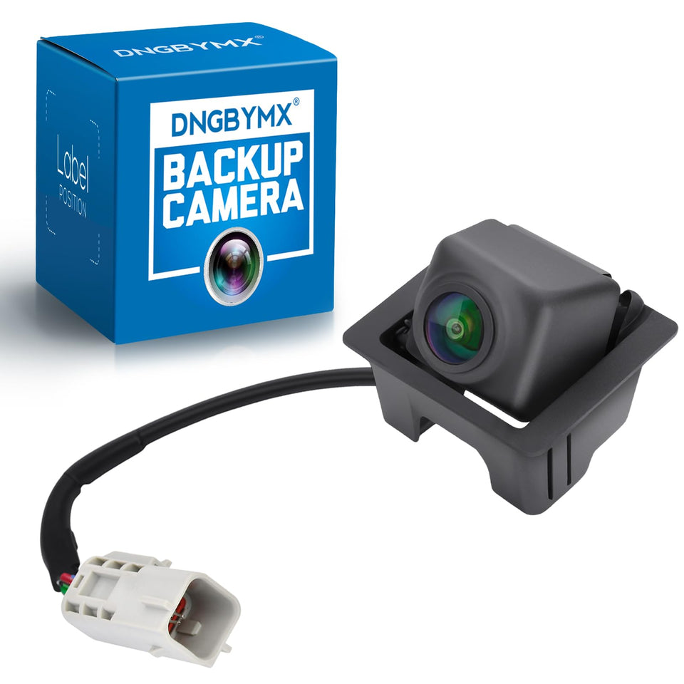 Dngbymx SRX rear view camera with wide angle lens improves parking visibility