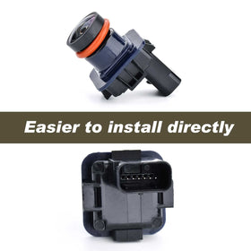 Dngbymx backup camera lens upgrade provides sharper images in all weather.