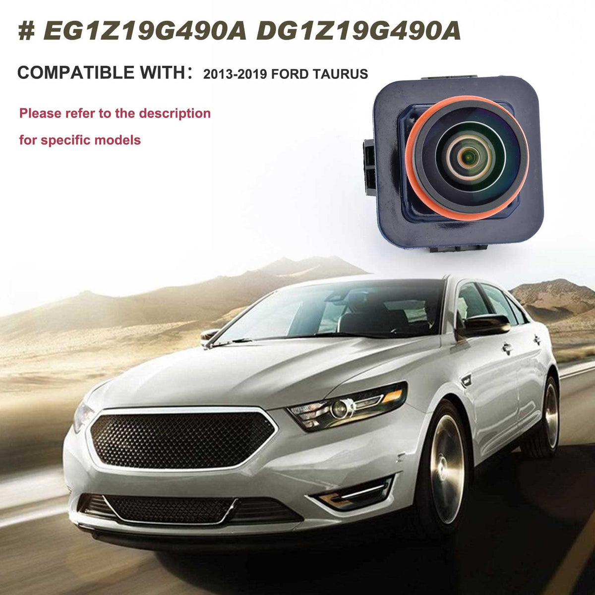 Dngbymx Taurus backup camera rear view improves rear visibility and helps safer reversing.