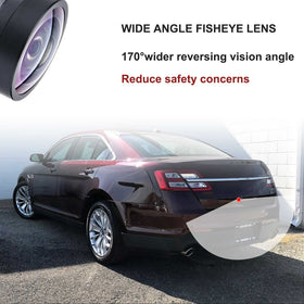 Dngbymx Taurus backup camera wide-angle capture expands field of view for easier lane changes.