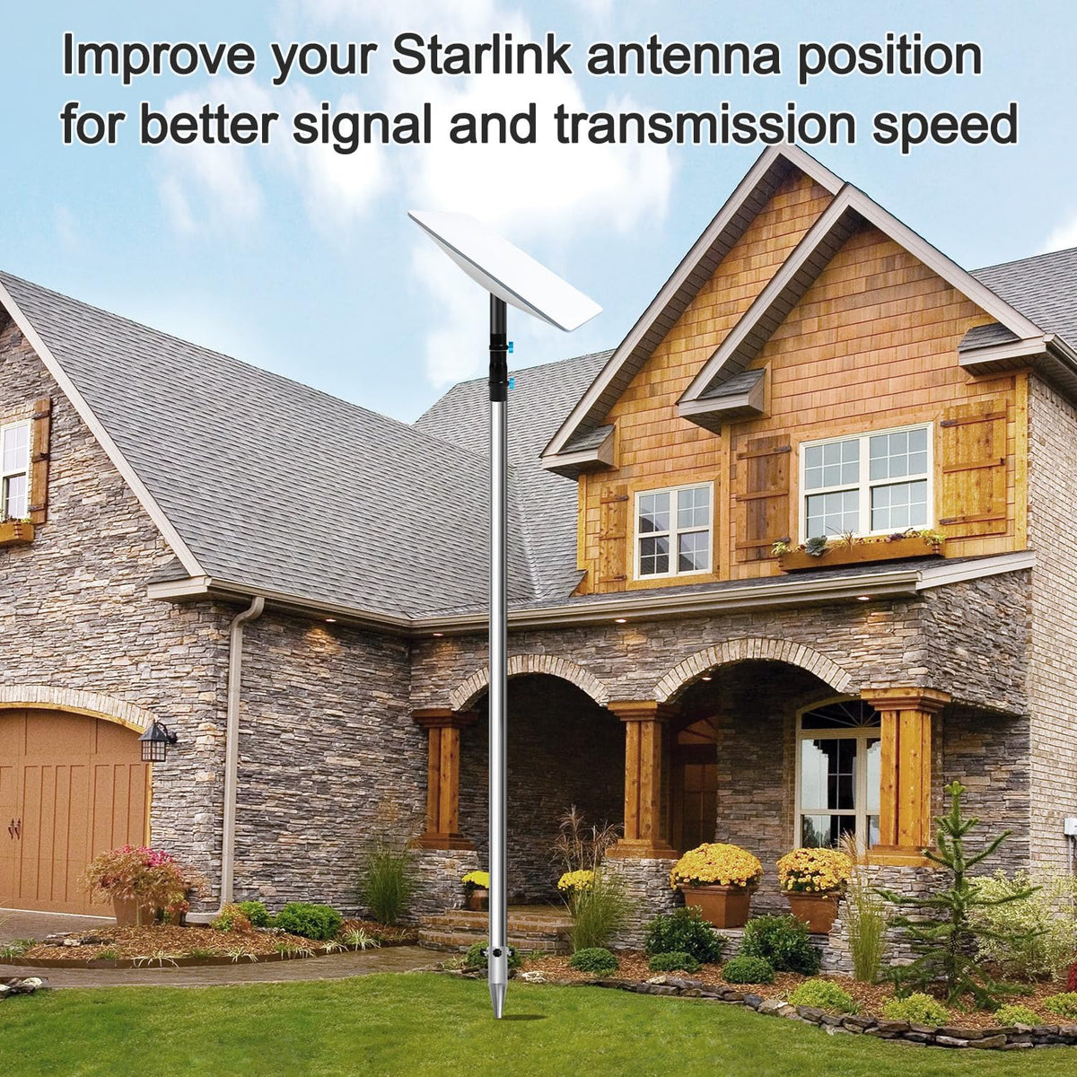 DNShorix Starlink kit suitable for home or RV trips.