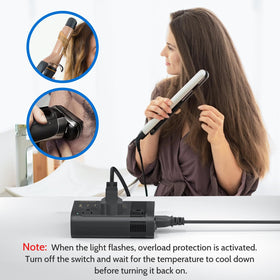 DOACE QC and PD USB ports detail, fast charging for phones and tablets