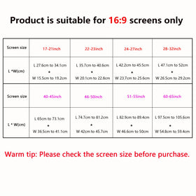 DOBOLAN 16 9 LCD TV dust cover suitable for 40-45 inches.