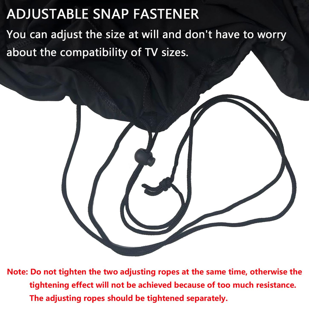 DOBOLAN 40–45 inch compatibility image shows fit on flat and curved screens.