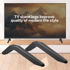 DOBOLAN durable aluminum legs resist corrosion for long‑term TV support.