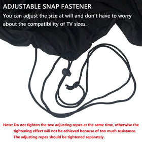 DOBOLAN easy-install dust cover slips on and off with no pressure on screen