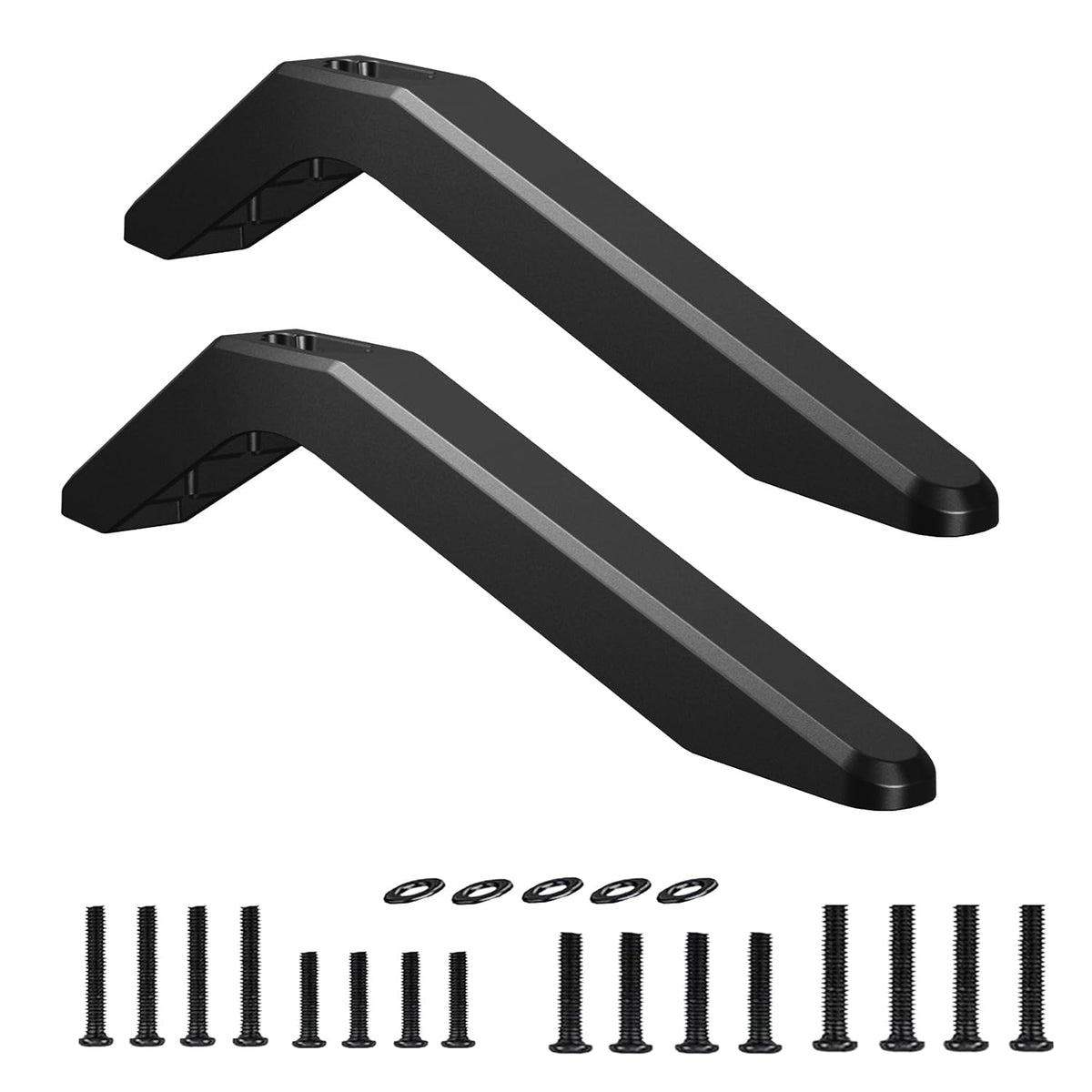 DOBOLAN metal base stand supports TCL Roku TV 28–32 inch for stable viewing