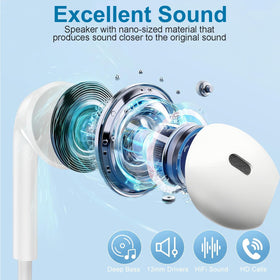 Docutca USB-C headphones deliver enhanced audio clarity and realism.