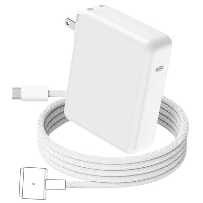DODAUG 140W charger for MacBook Pro front view showing compact design and ports for fast charging