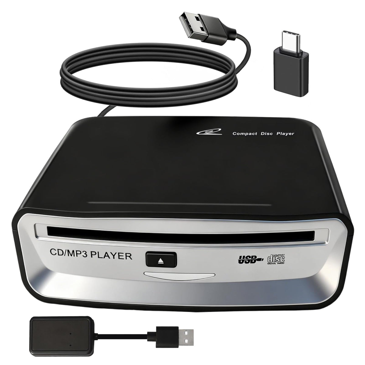 Doikce car CD player with USB direct connection for seamless in-vehicle audio.