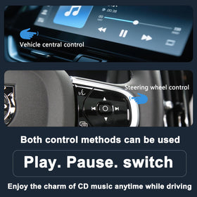 Doikce dual connection supports USB and Bluetooth for versatile car audio.