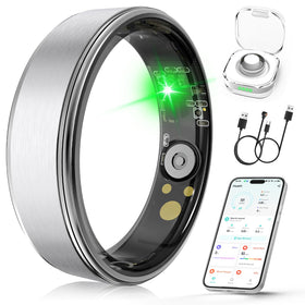 Domhong smart ring size guide to help you achieve a precise, comfortable fit.