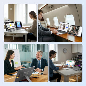 Domyfan compact portable stand supports easy travel and quick use.