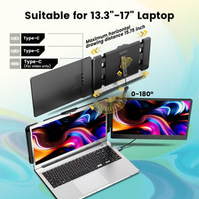 domyfan ips-display color-demo shows vibrant visuals for accurate work