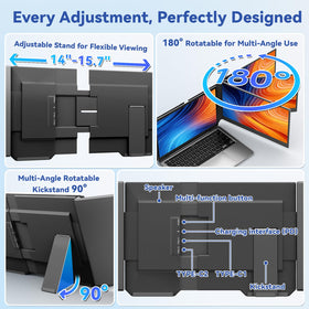 domyfan plug-and-play panel, driver-free setup