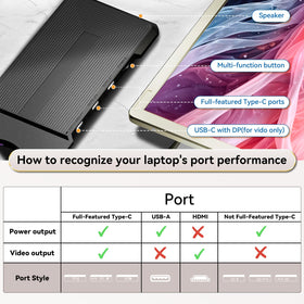 Domyfan portable dock and case for easy transport and quick setup anywhere