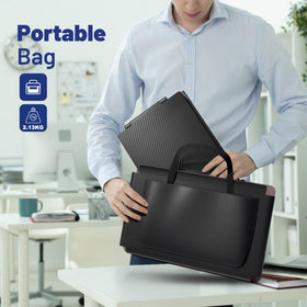 Domyfan S3 180-degree rotation enables flexible viewing angles.