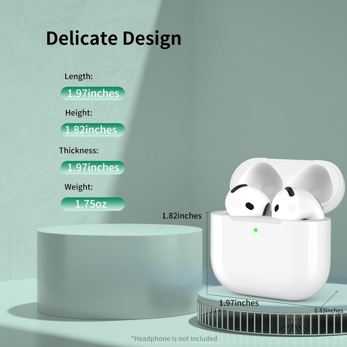 Donatof AirPods 4 charging case with lifetime warranty and support.