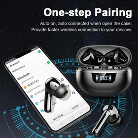 Donerton earbuds use Bluetooth 5.4 for fast pairing and stable connections.