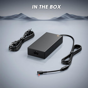 Dongerdi 180W charger in a tidy desk setup for easy access