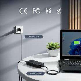 Dongerdi 180W charger side view highlighting durable casing
