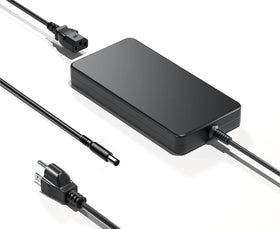 DONGERDI front view of adapter packaging showing model and benefit of reliable power