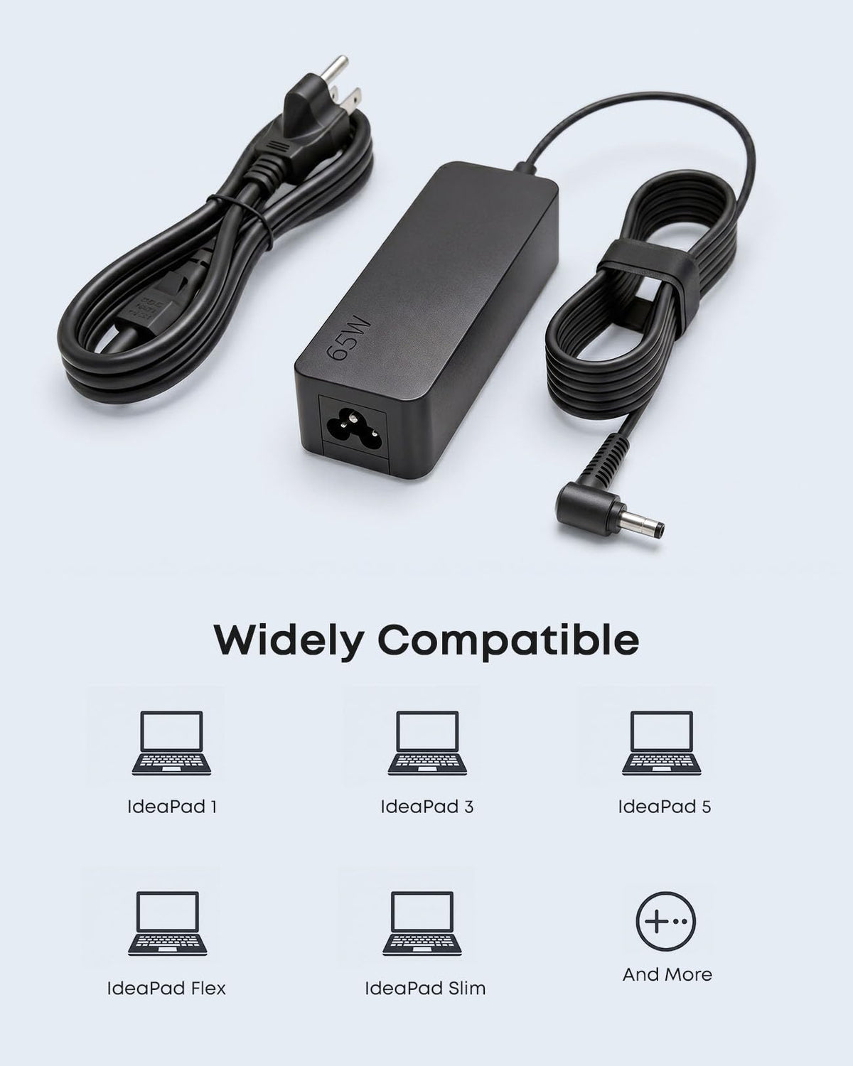 Donggerdi charger with durable casing and long cable for flexible placement