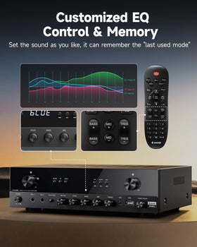 Donner MAMP2 Bluetooth connection for wireless audio streaming.