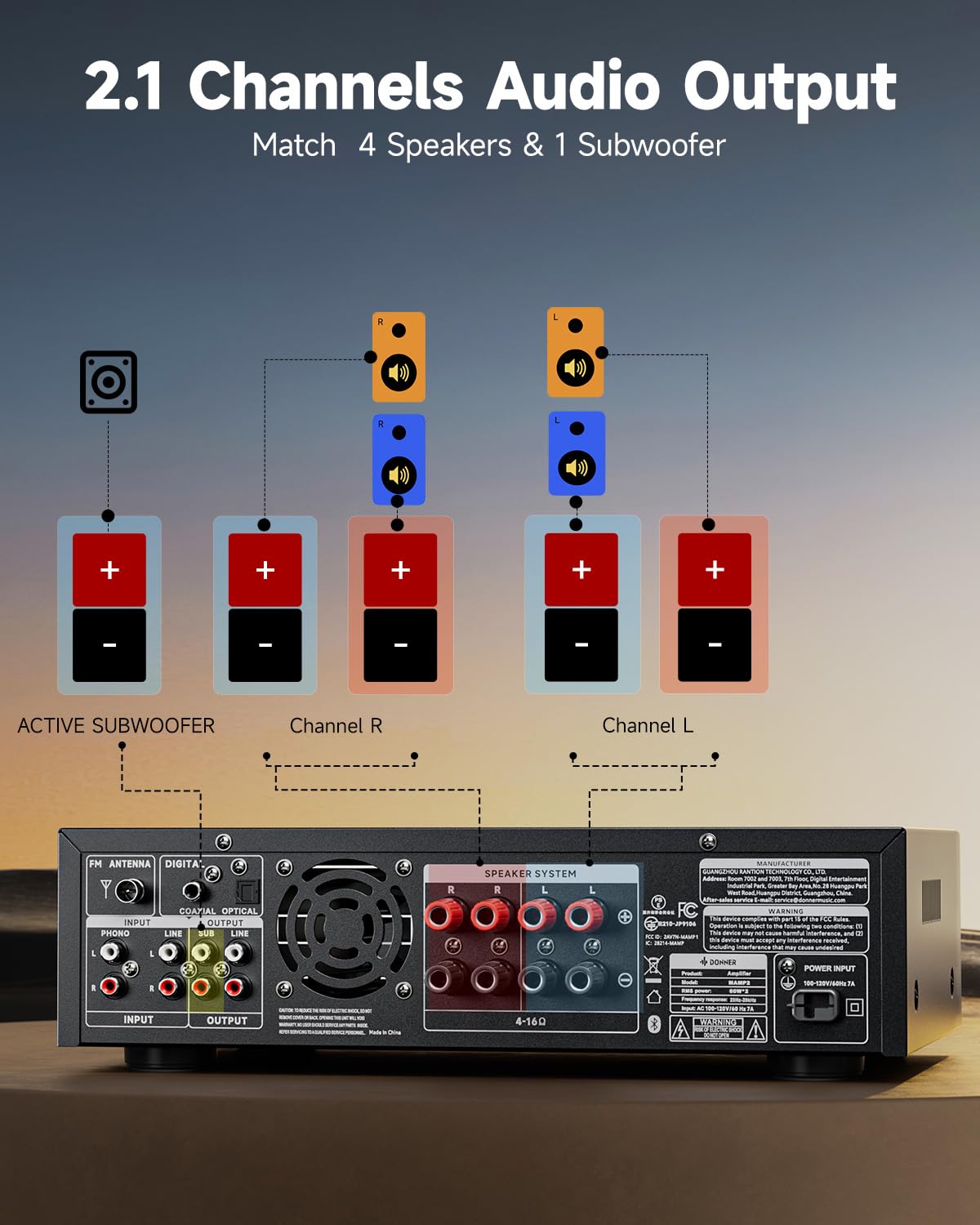 Donner MAMP2 in a party setup ideal for karaoke and streaming.