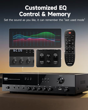 Donner MAMP4 USB playback supports media from flash drives.