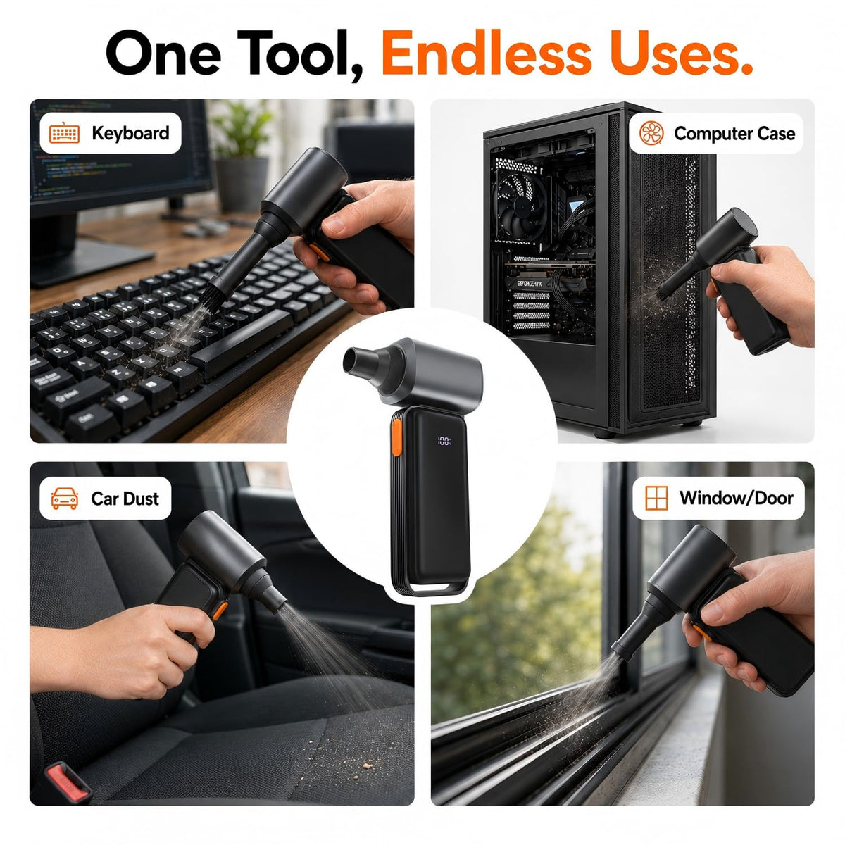 DooGooCoo Super M200X Type-C charging for quick recharge